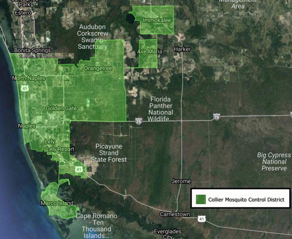 Collier Mosquito Control District Map