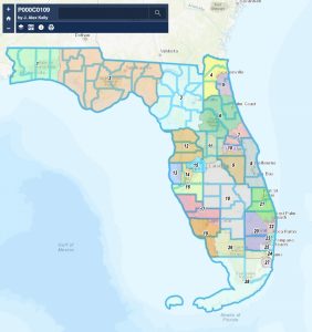 Florida congressional district map