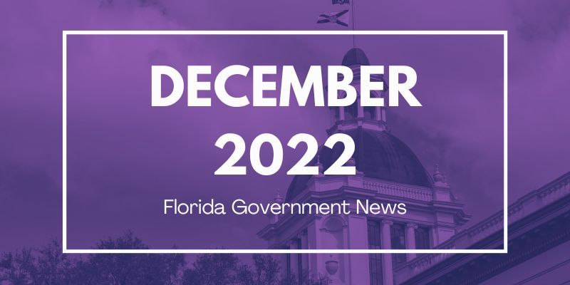 Florida Government News December 2022