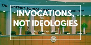 Invocations Not Ideologies