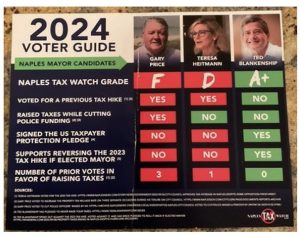 Citizens Awake Now PAC Voter Guide front