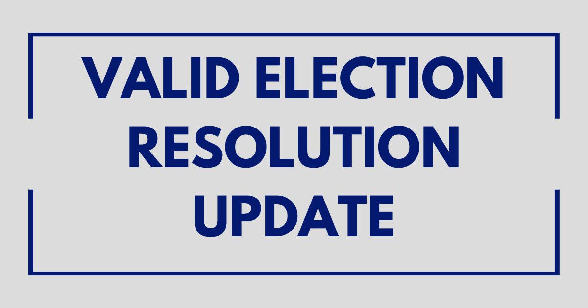 Collier County Valid Election Resolution Update